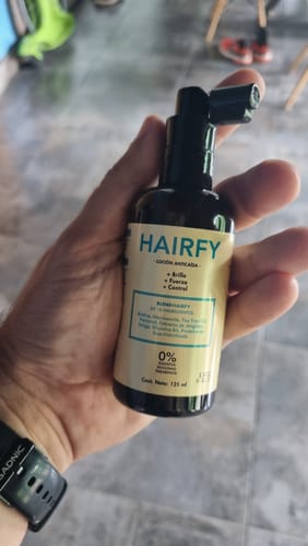 Customer photo review of Loción Anticaída