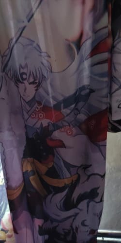Customer photo review of Inuyasha 3D Print T-Shirt Summer Anime Harajuku Style Casual Tee