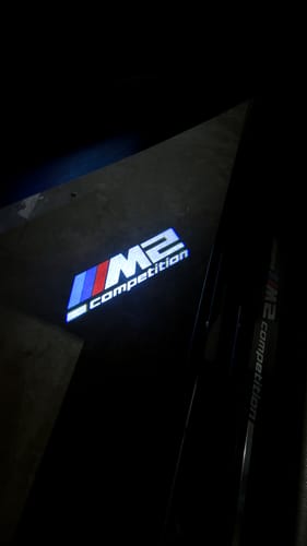 Customer photo review of BMW F SERIES DOOR LIGHTS