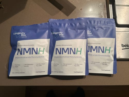 Customer photo review of NMNH Supplement Three Pack