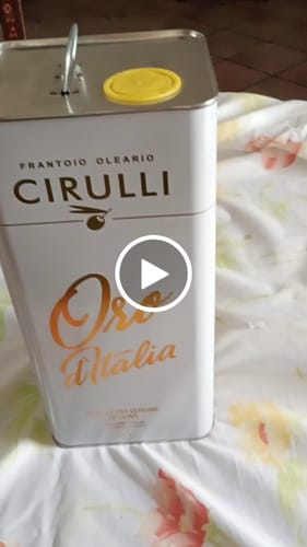 Customer video review of 2 lattine di olio extravergine di oliva • 2 X 5 Litri