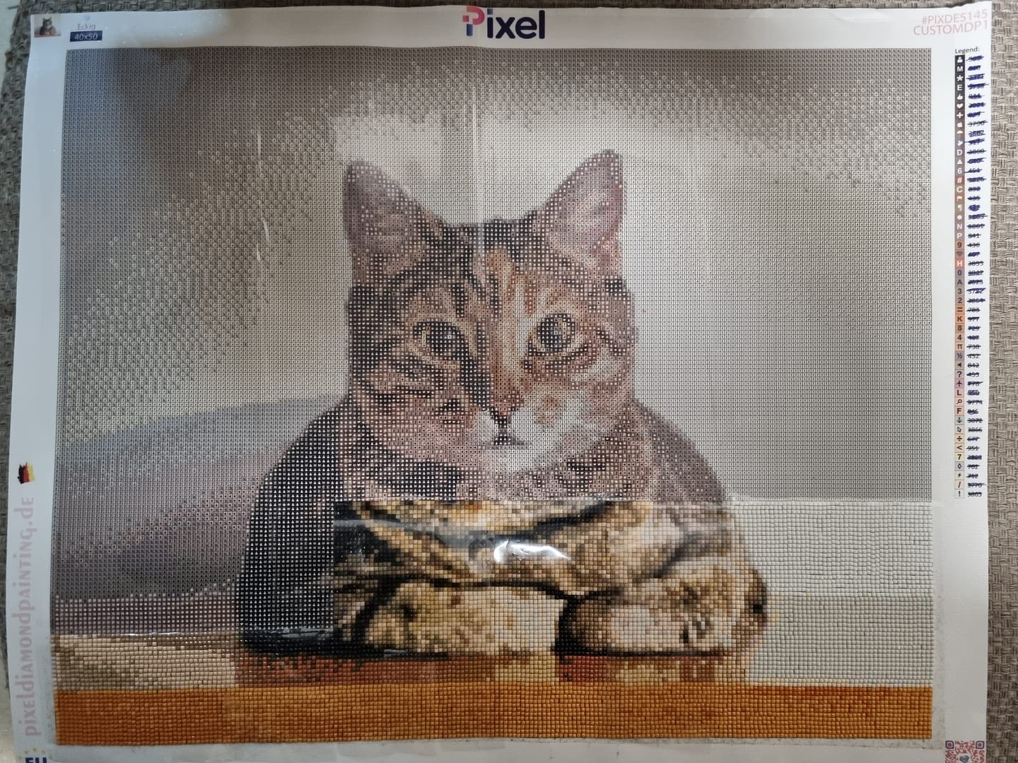 Customer photo review of Diamond Painting Eigenes Bild – Entwerfen Sie Ihr eigenes Design