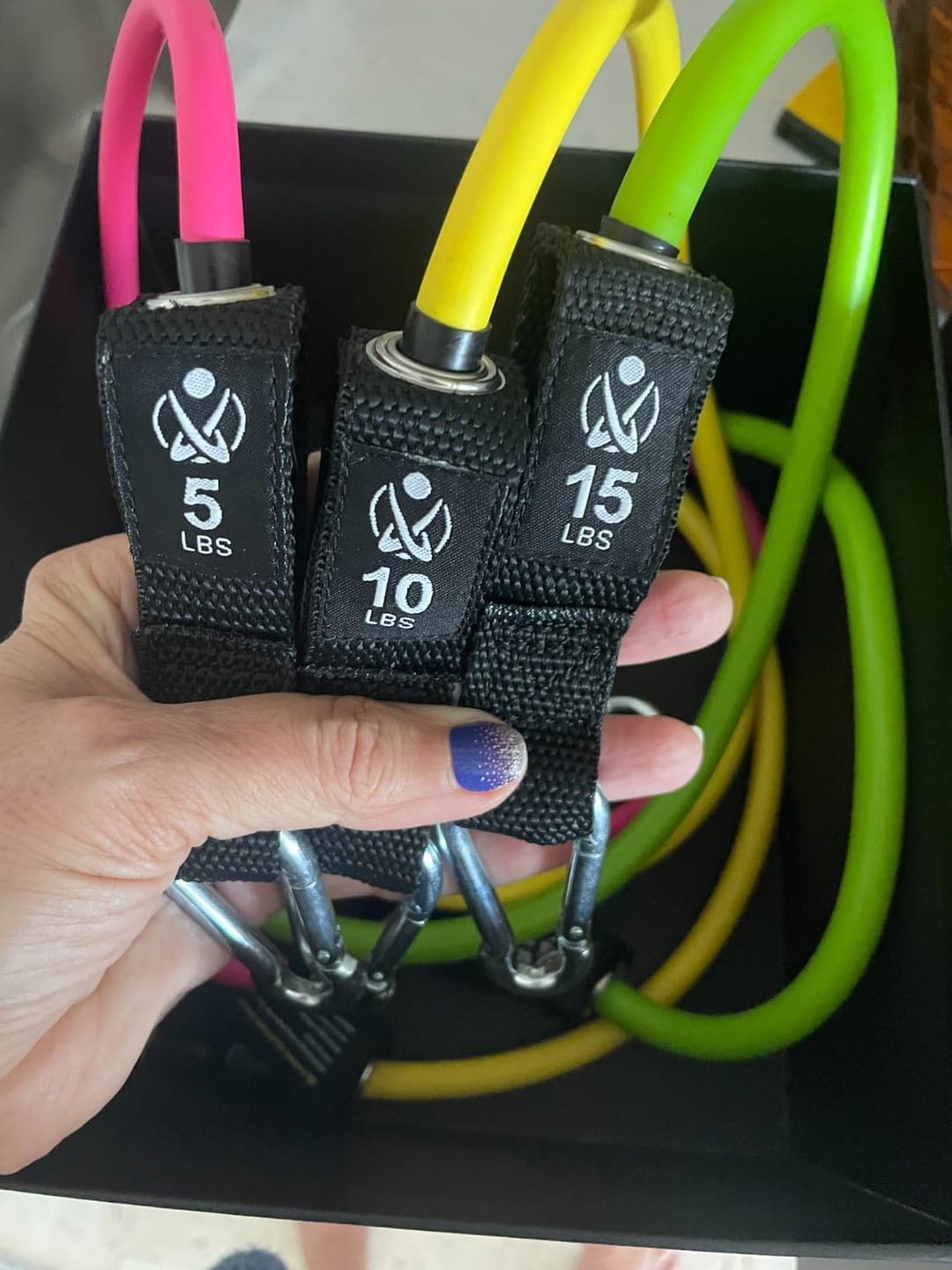 Customer photo review of INEVIFIT | Resistance Bands Set