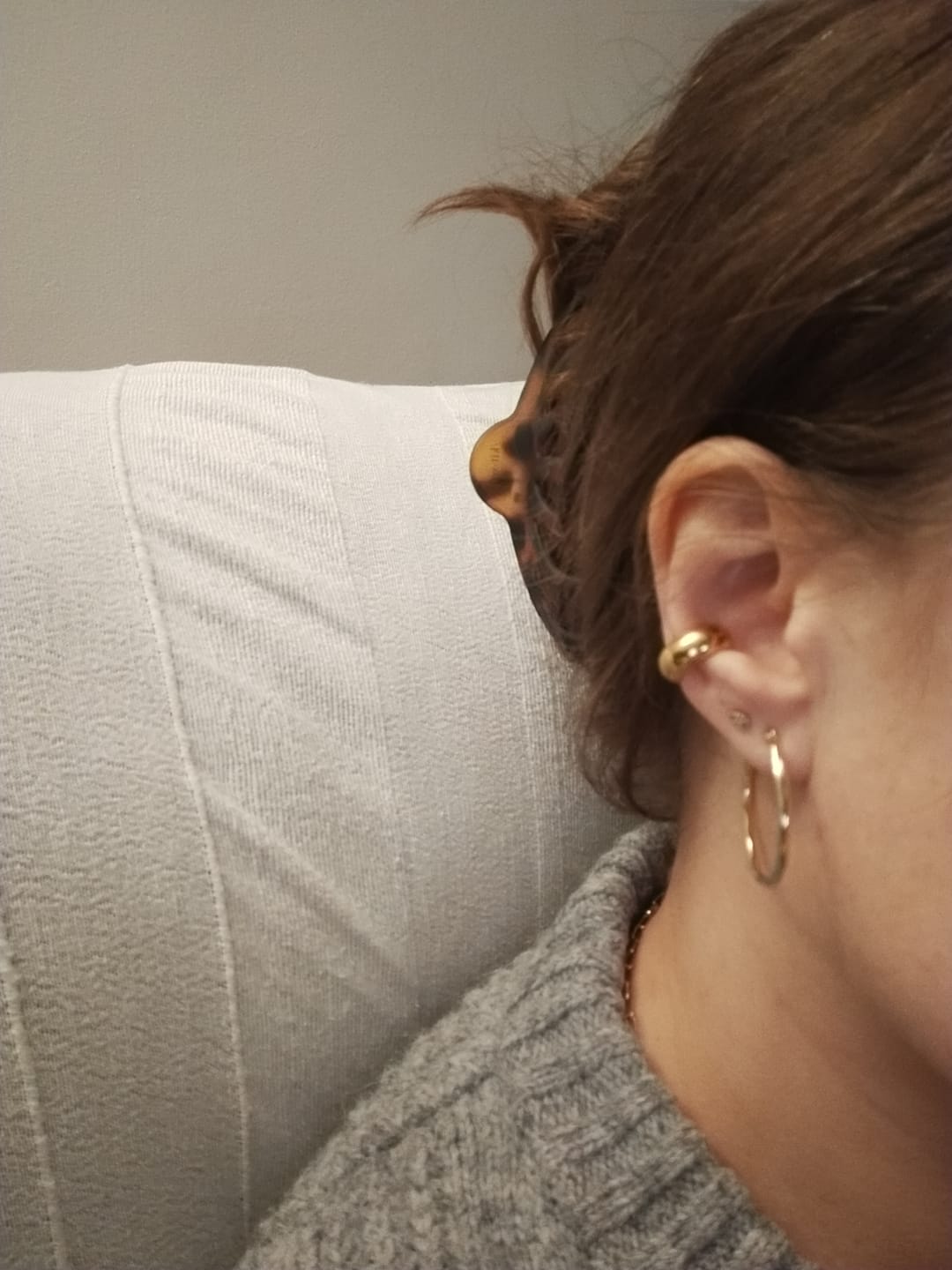 Customer photo review of Earring Cuff