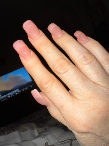 Customer photo review of Xtra Adhesion Nail Liquid