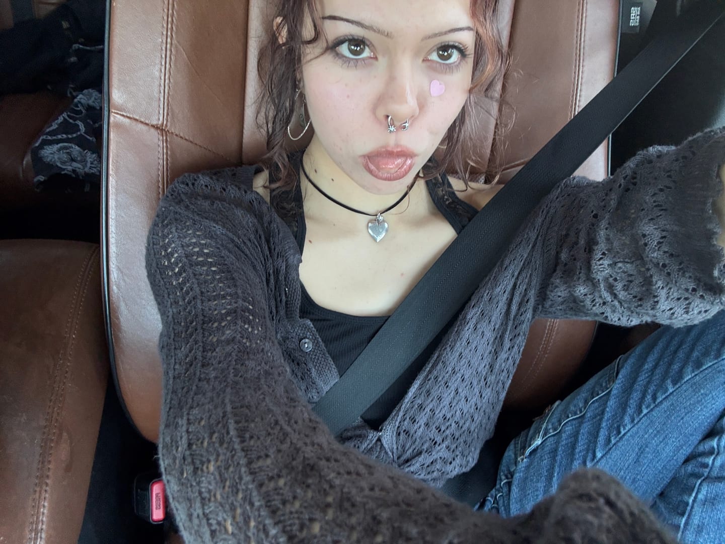 Customer photo review of SUNNY & LUNA REAL SEPTUM