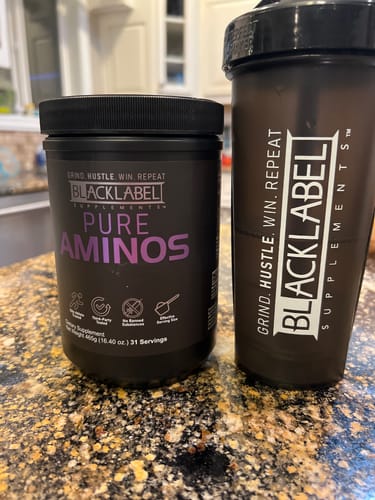 Customer photo review of PURE AMINOS