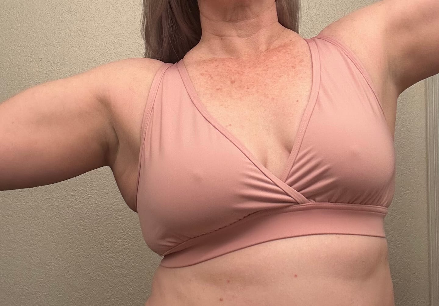 Customer photo review of FaV Bra – Call My Blush