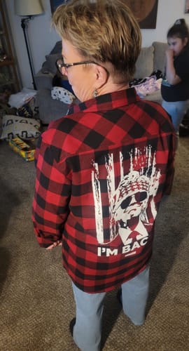 Customer photo review of America's Hero Flannel