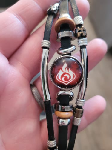 Customer photo review of Trendy Luminous Seven Elements Bracelet