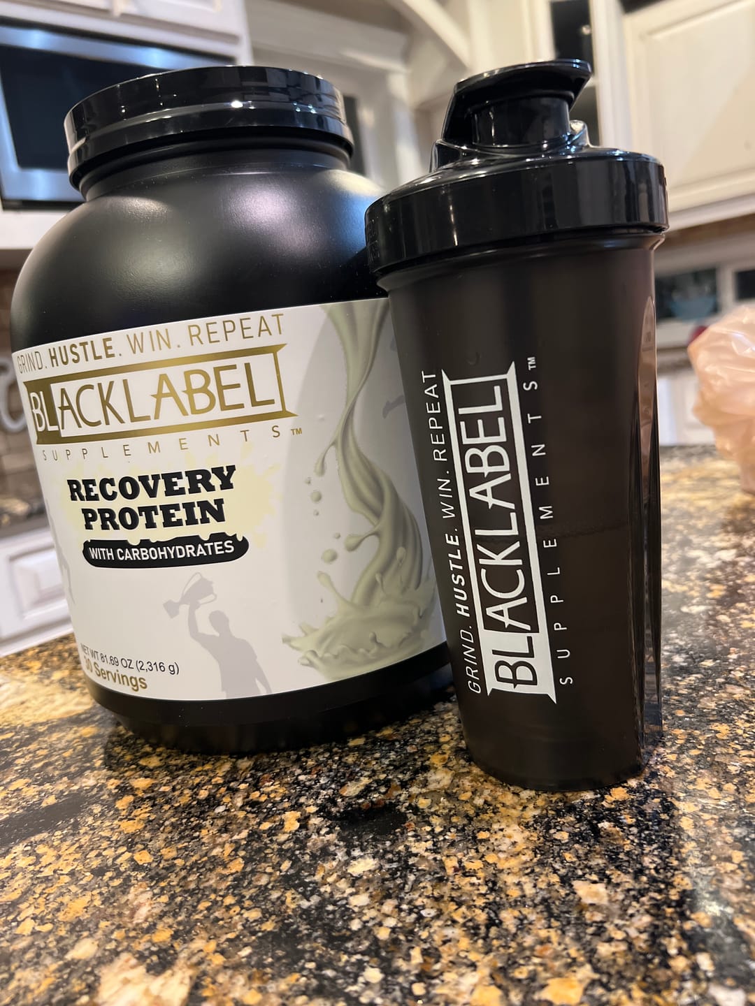 Customer photo review of RECOVERY PROTEIN