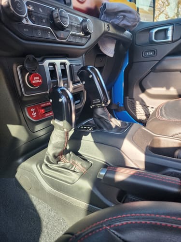 Customer photo review of Jeep JL or JT Shifter Package