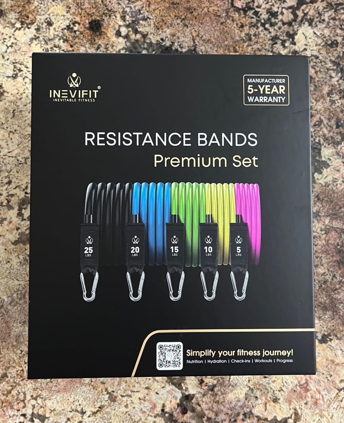 Customer photo review of INEVIFIT | Resistance Bands Set