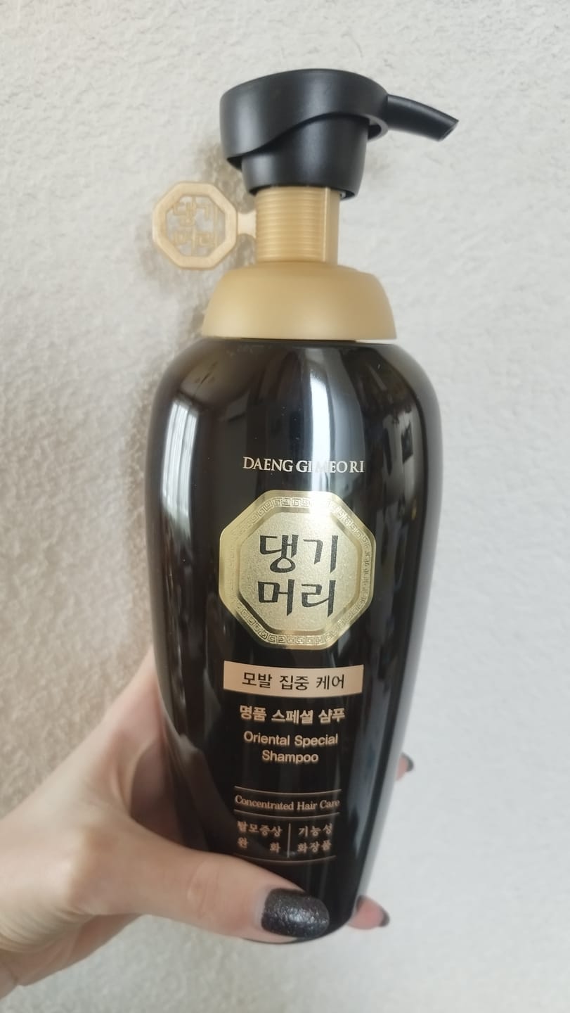 Customer photo review of Интензивно подхранващ шампоан против косопад Doori Oriental Special