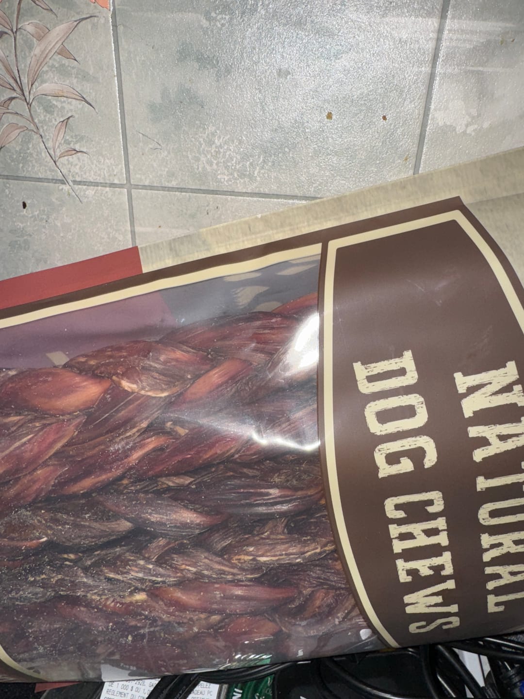 Customer photo review of 12 Inch Braided Jerky Stick