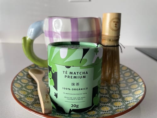 Customer photo review of Té Matcha Premium 100% - (para 1 -3 meses)