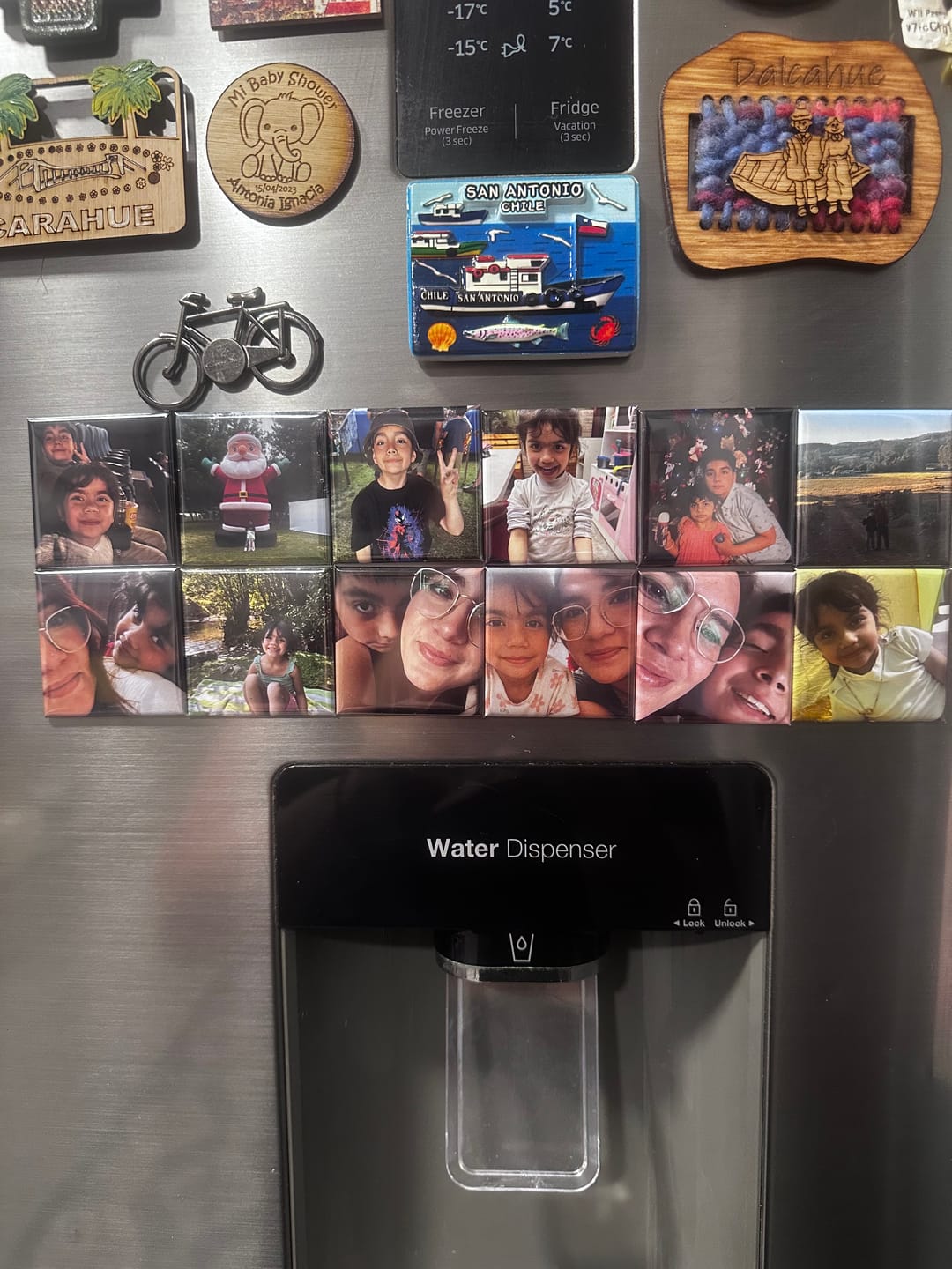 Customer photo review of Pack 12 Imanes personalizados