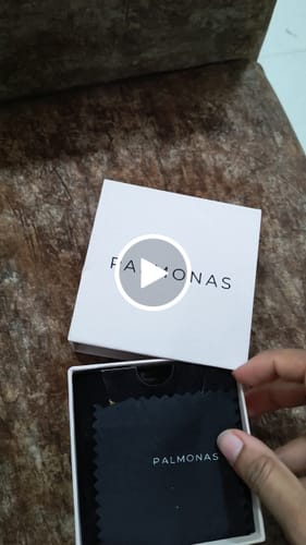 Customer video review of Two Layered Solitaire Drop Necklace