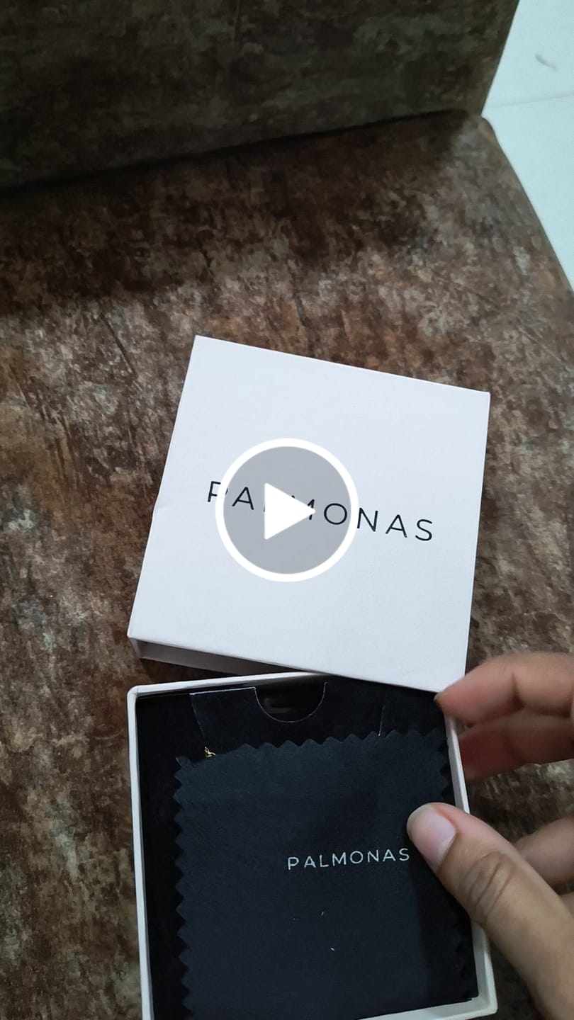 Customer video review of Two Layered Solitaire Drop Necklace