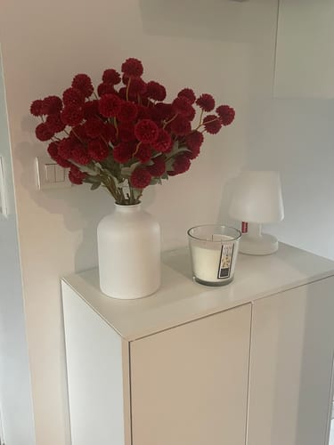 Customer photo review of Fleur de Kiku - Rouge (10 tiges)