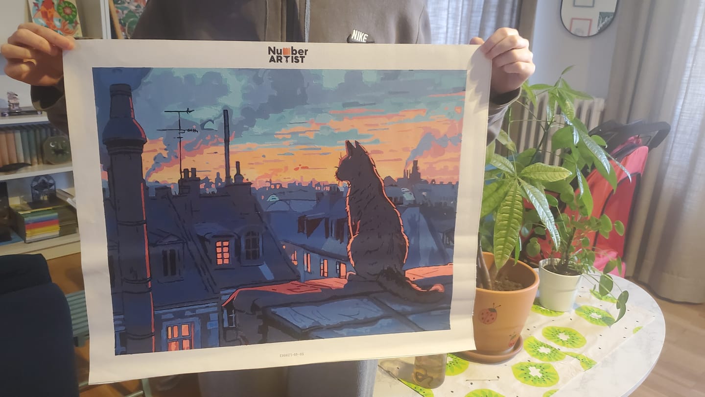 Customer photo review of Night Cat