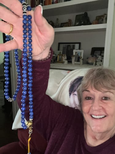 Customer photo review of Traditional Tibetan Mala Bag