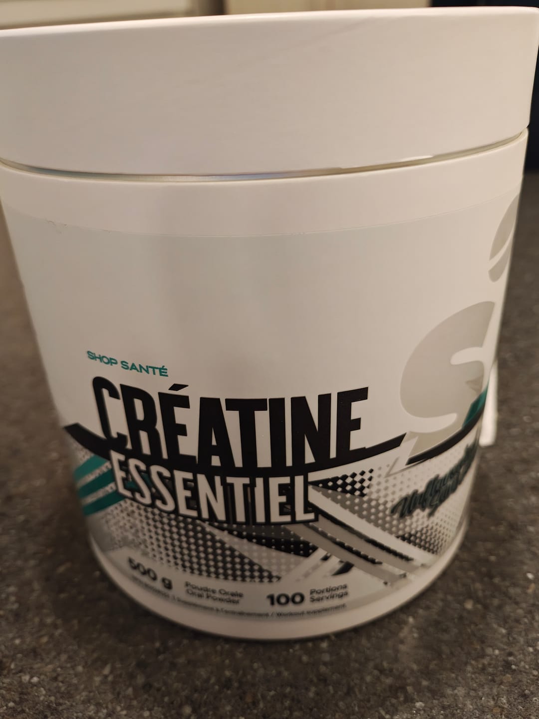 Customer photo review of Shop Santé - Essentiel Créatine 500g
