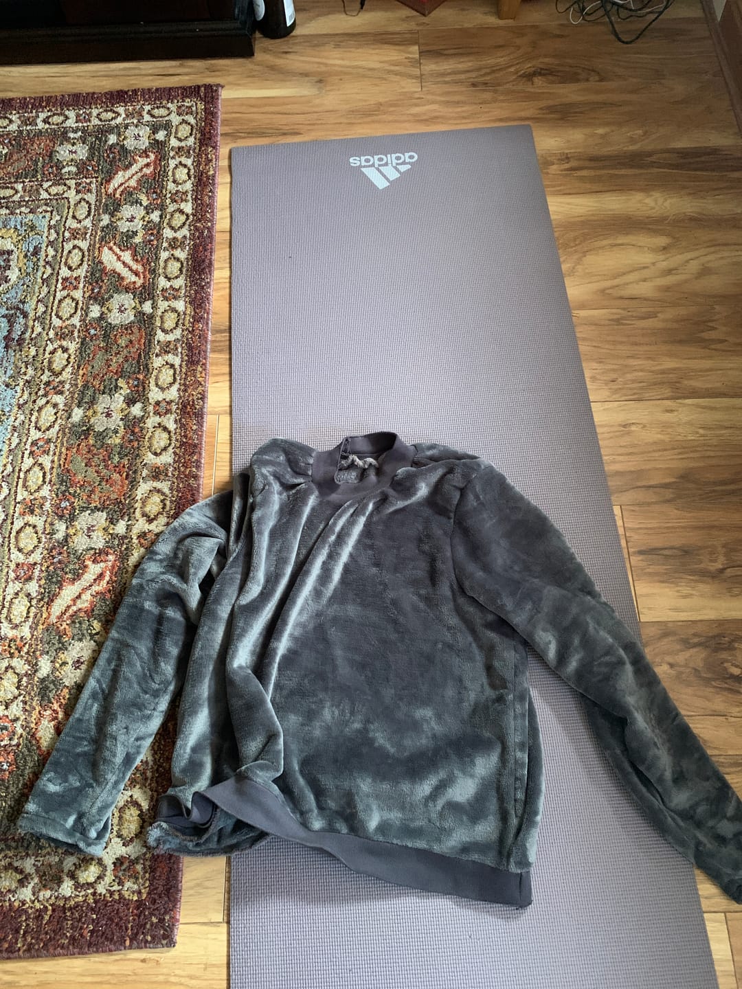 Customer photo review of Plain Cuddle Fleece Fabric