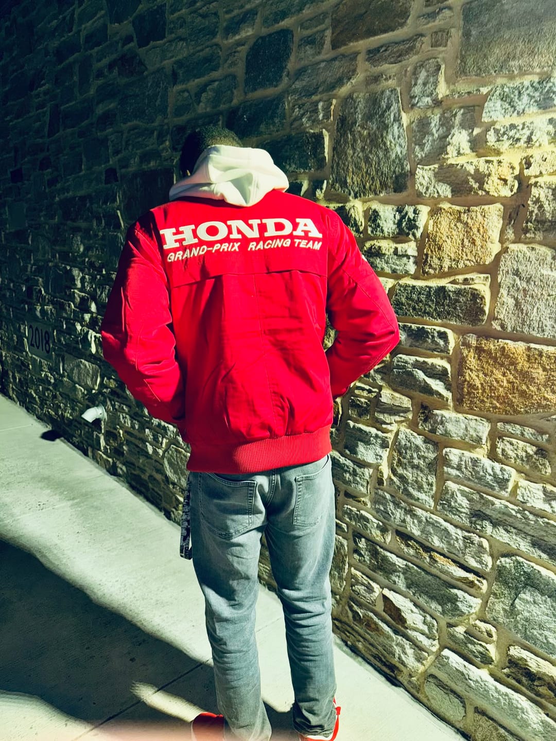Customer photo review of 1989 Honda Grand Prix Racing Team Twill Jacket