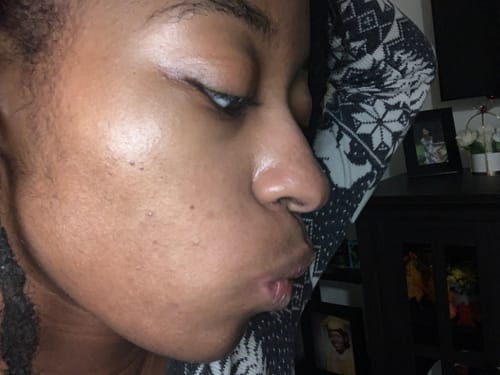 Customer photo review of Foaming Face Cleanser