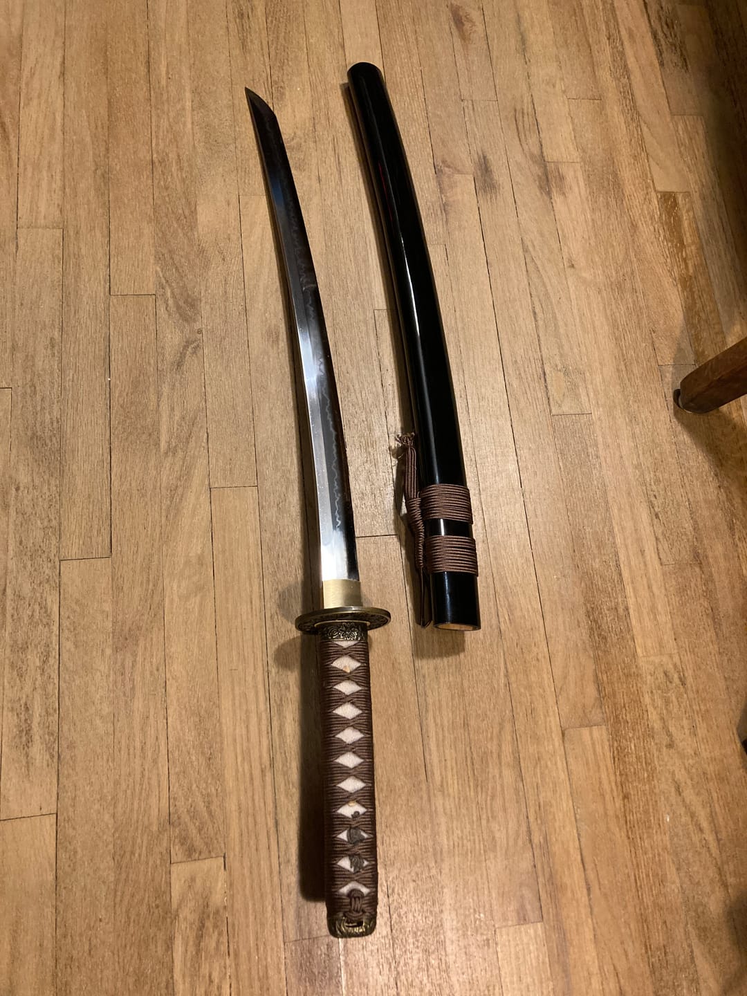 Customer photo review of Custom Wakizashi Build your own Wakizashi sword