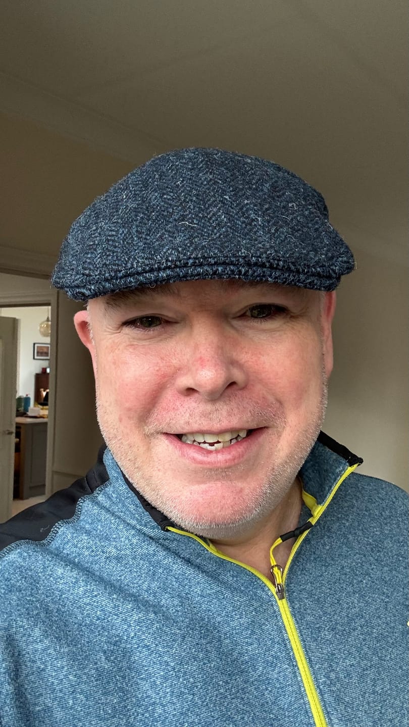 Customer photo review of Donegal Touring Cap Tweed