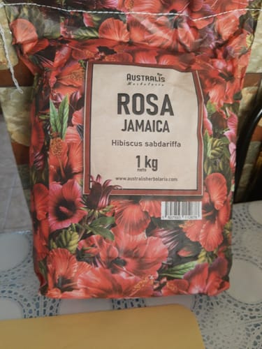 Customer photo review of Rosa Jamaica - Hibisco / Flor ⁽ᵃˡᵗᵃ ᶜᵃˡⁱᵈᵃᵈ⁾