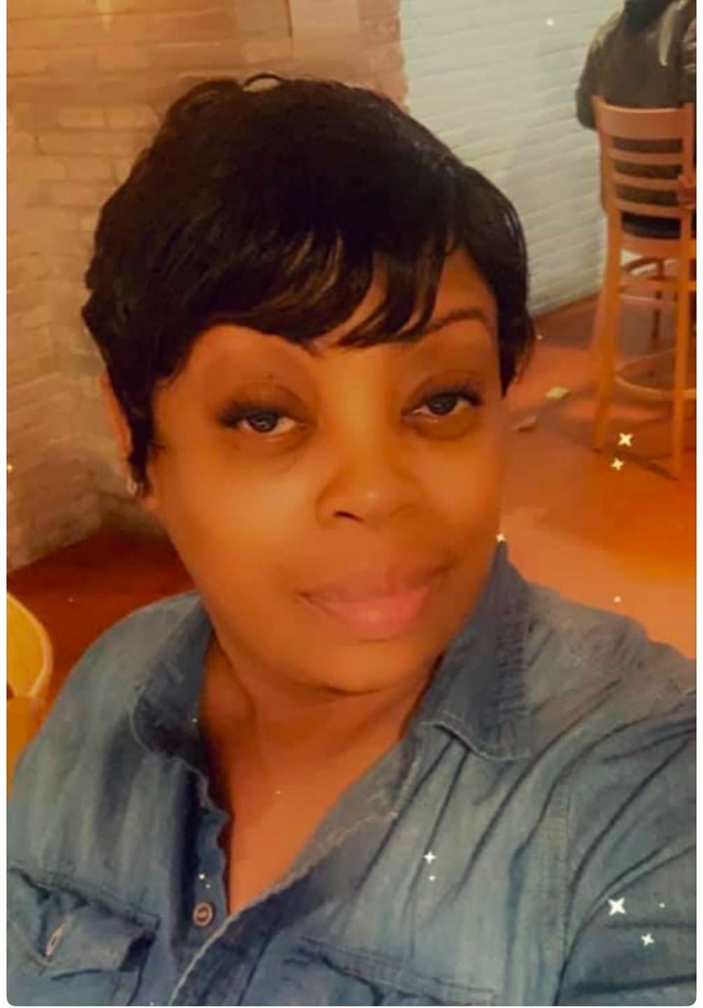 Customer photo review of Janet Collection Human Hair Wig MOMMY