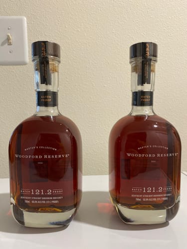 Customer photo review of Woodford Master’s Collection Batch Proof 2024 Bourbon Whiskey (Batch 121.2 Proof)