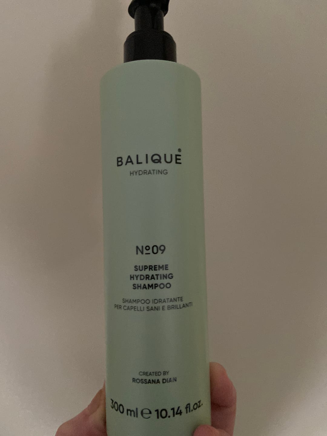 Customer photo review of N°09 - SUPREME  HYDRATING SHAMPOO