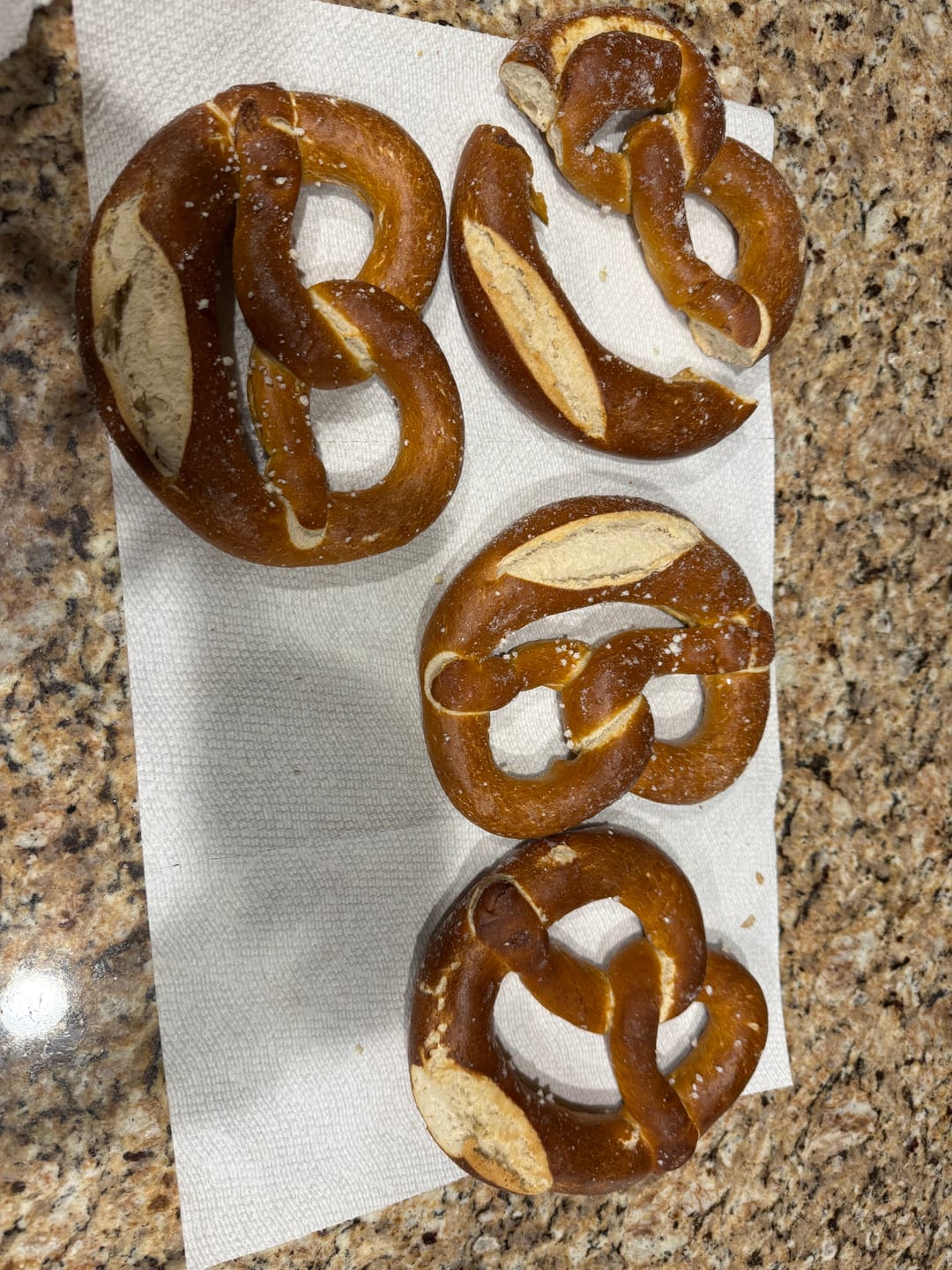 Customer photo review of XL Oktoberfest Pretzels (4 pack)