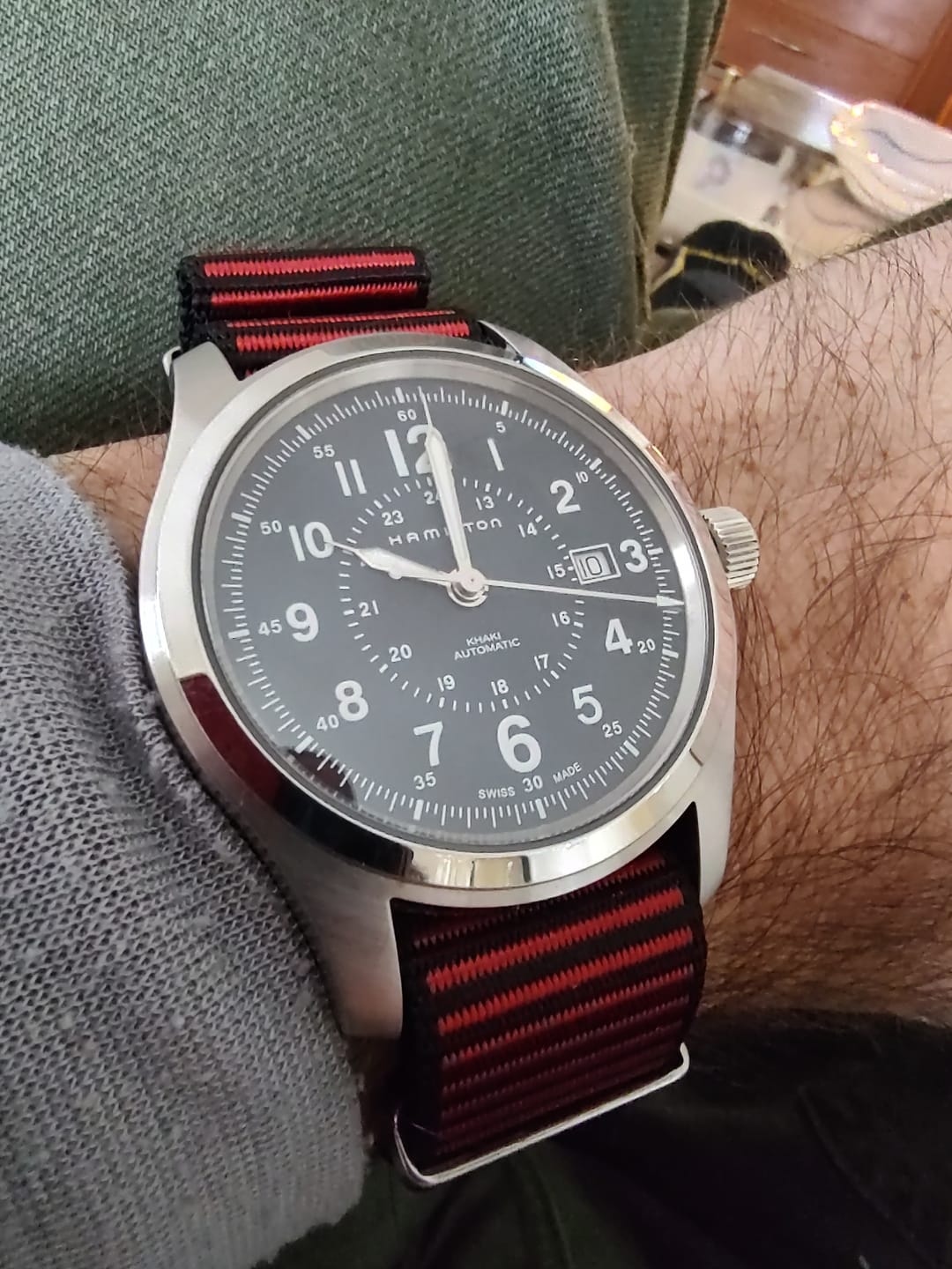 Customer photo review of TigerShark - Red & Black