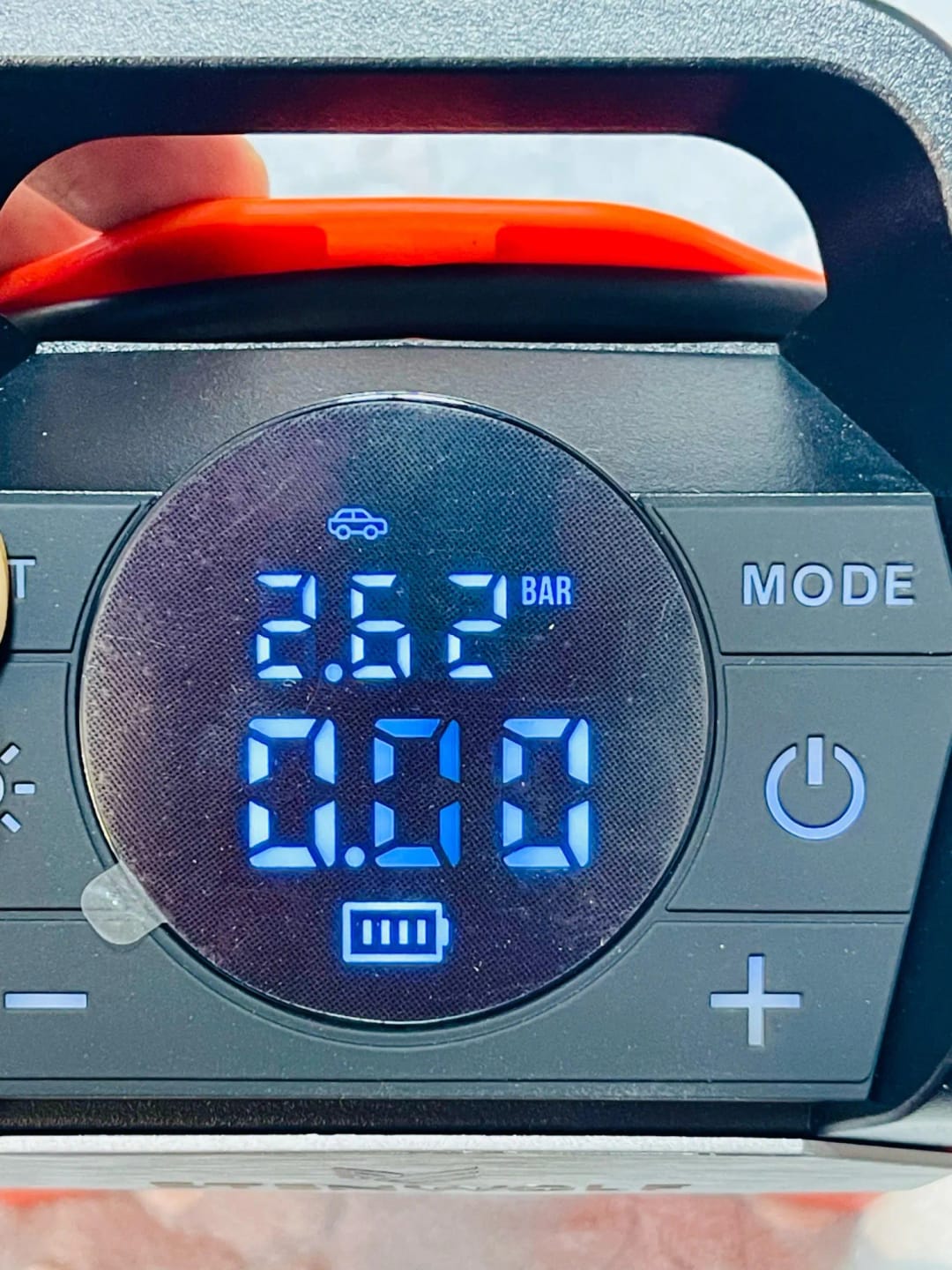Customer photo review of Metallic Portable Handheld Fan 100-Speed — Silver | KIMLUD