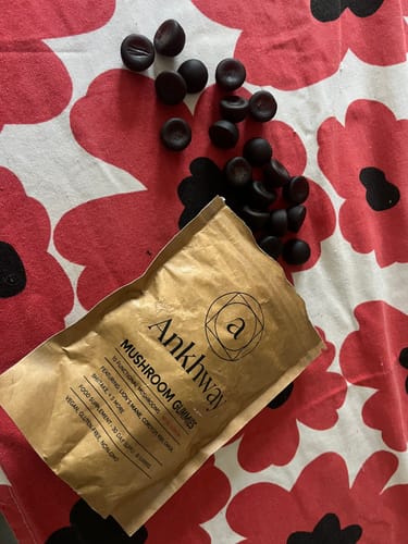 Customer photo review of Mushroom Gummies
