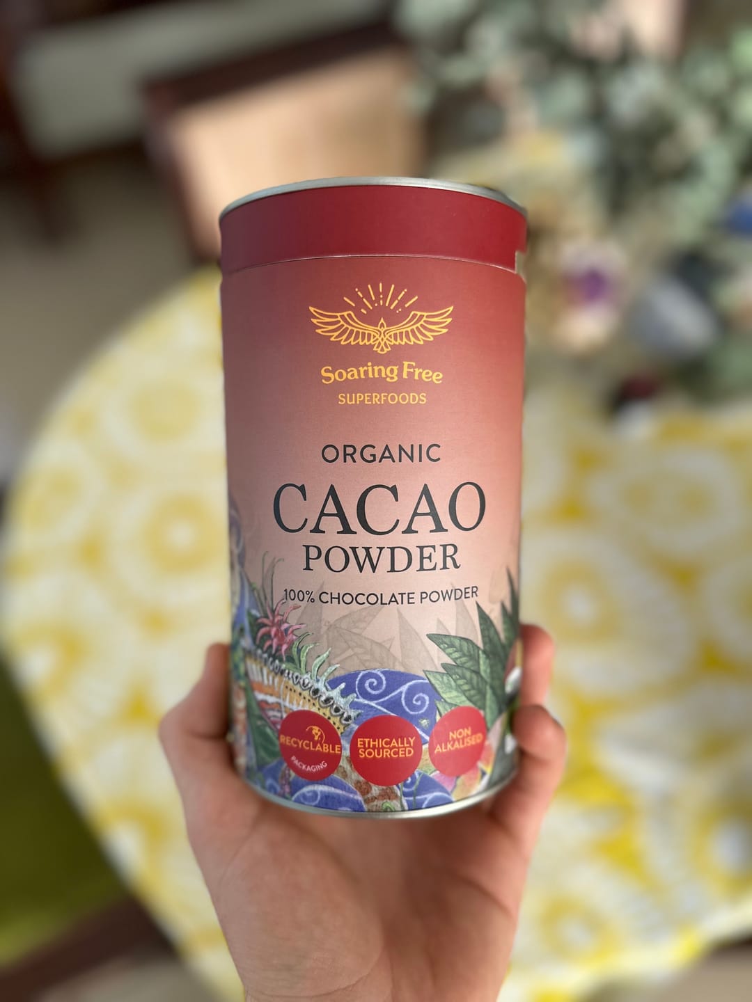 Customer photo review of Organic Cacao Powder