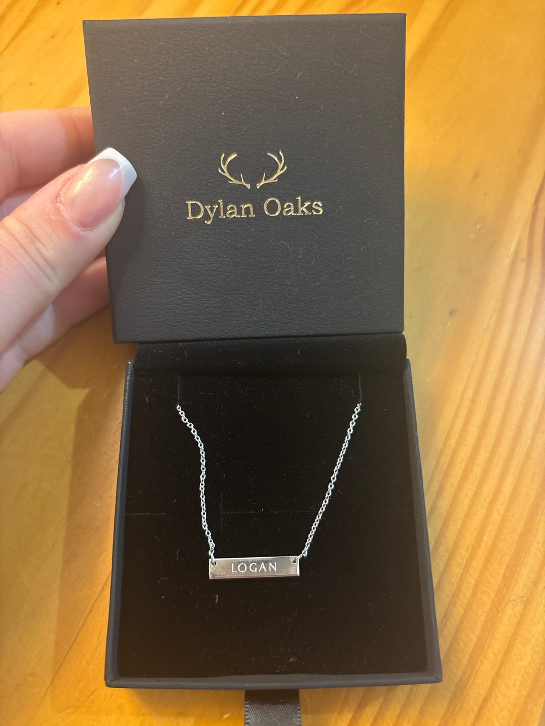 Customer photo review of Back Engravement
