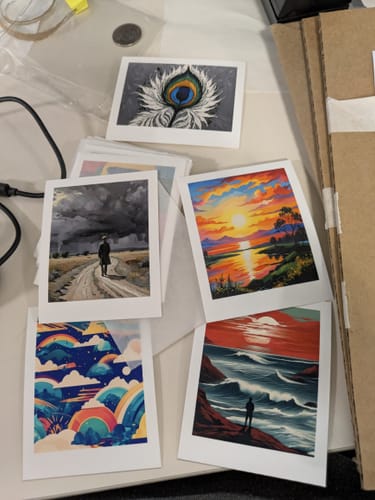 Customer photo review of 3x2.5 Vertical Mini Prints