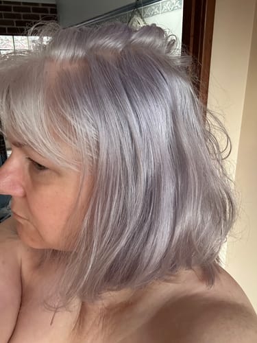 Customer photo review of Ethan Thomas Black shampoo & mask duo