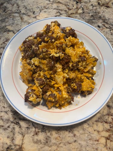 Customer photo review of Halal Beef Chorizo