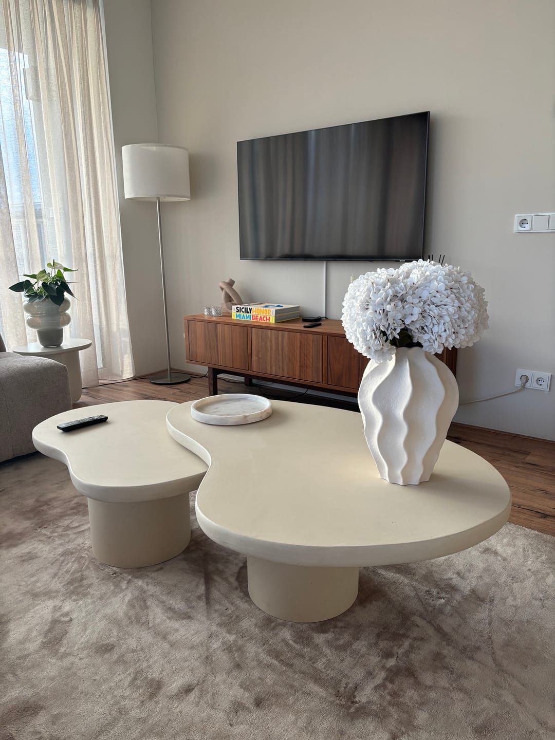 Customer photo review of Grote Zijden Hortensia - Wit
