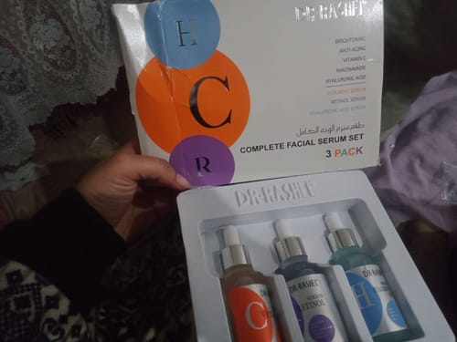 Customer photo review of Dr.Rashel Vitamin C , Hyaluronic Acid And Retinol Facial Serum