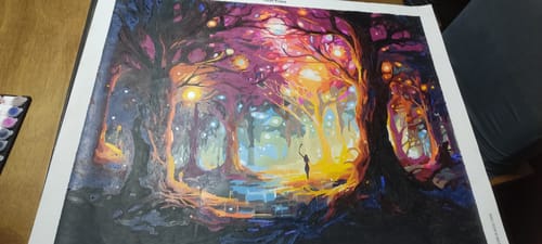 Customer photo review of Ethereal Forest Symphony