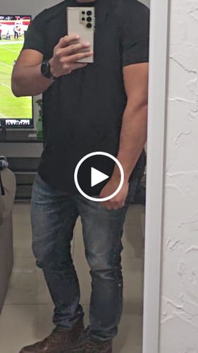 Customer video review of Training Sport Tee - Army Green