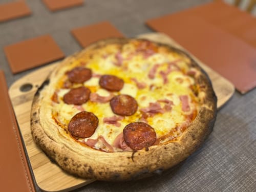Customer photo review of Sourdough Pizza Bases
